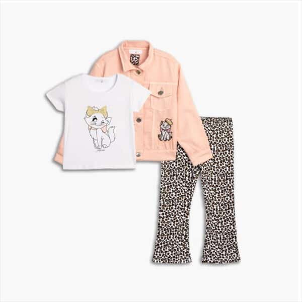 Leggings set with denim jacket 2 to 6 years