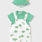 Playsuit set with hat