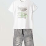 Short jeans set