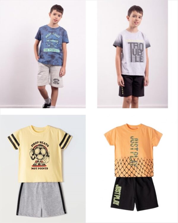 Pack of 4 short set