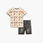 Short jeans set