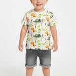 Short jeans set