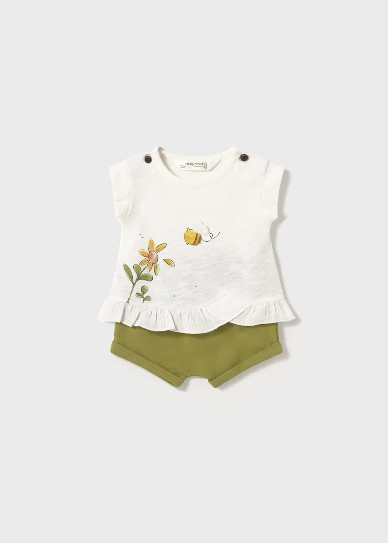 1664-WHT.jpg Short set - Image 1