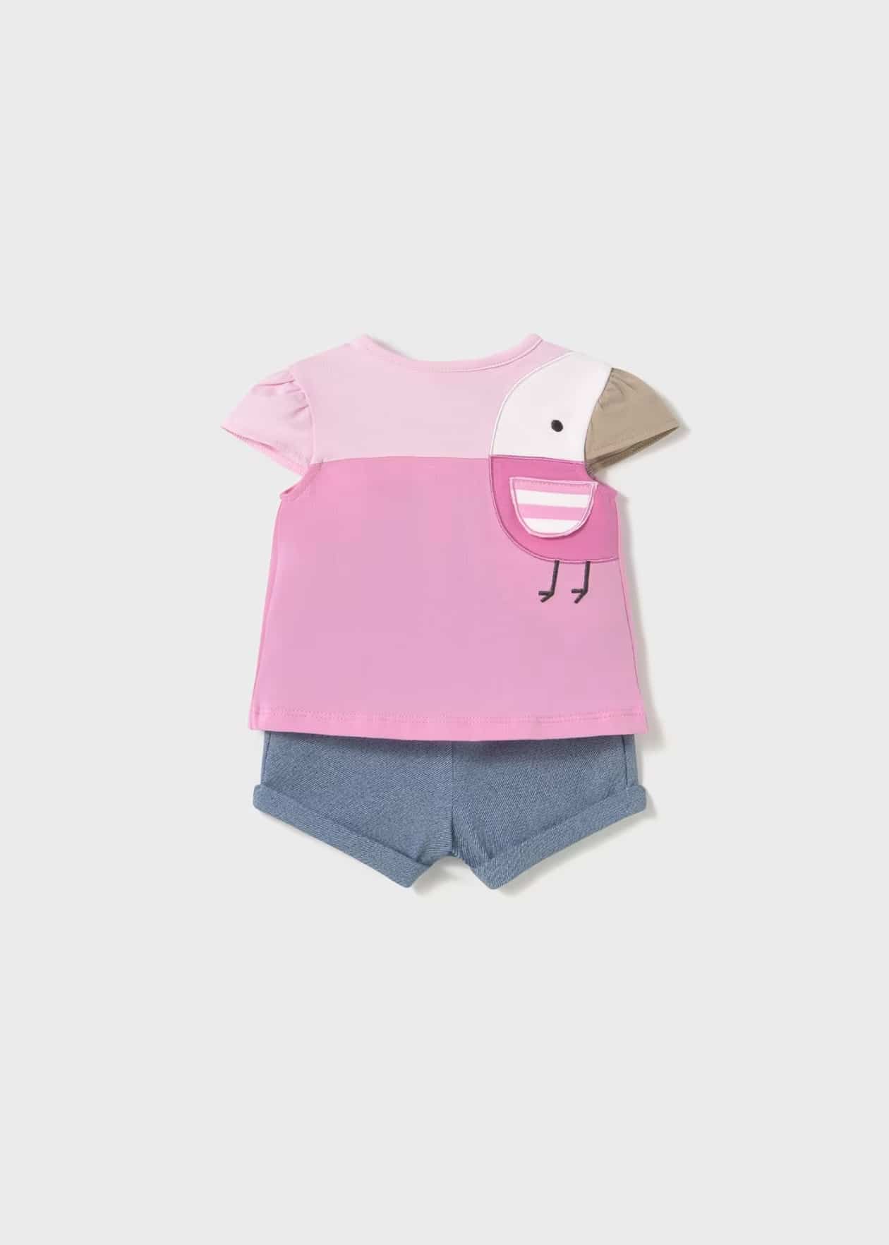 1670-PNK.jpg Short set - Image 1