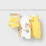 Pack of 2 bodysuits with hat