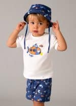 Short set with hat