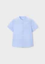 Short sleeve linen shirt - Image 2