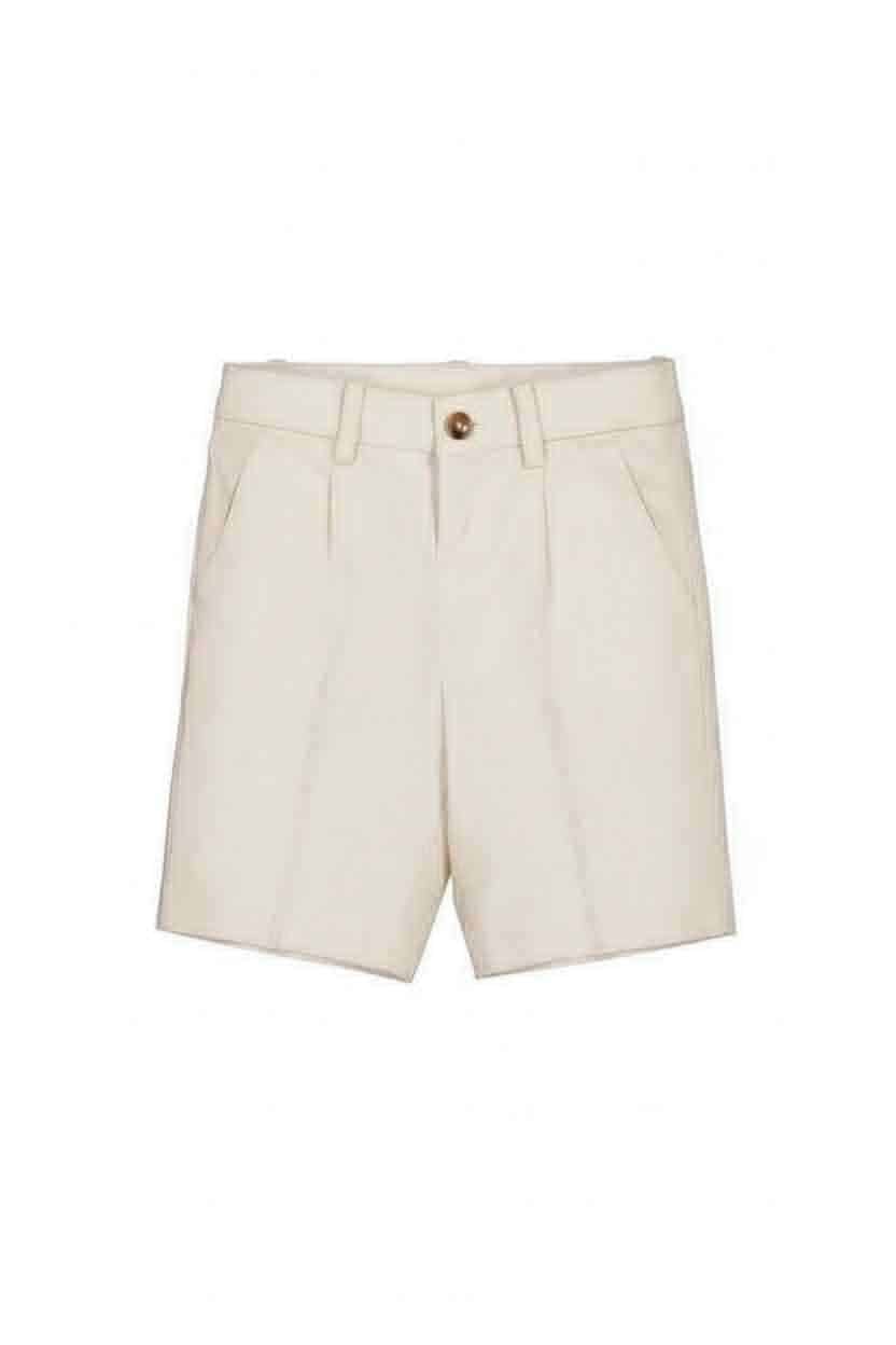26-3201-BEI.jpg Linen shorts - Image 1