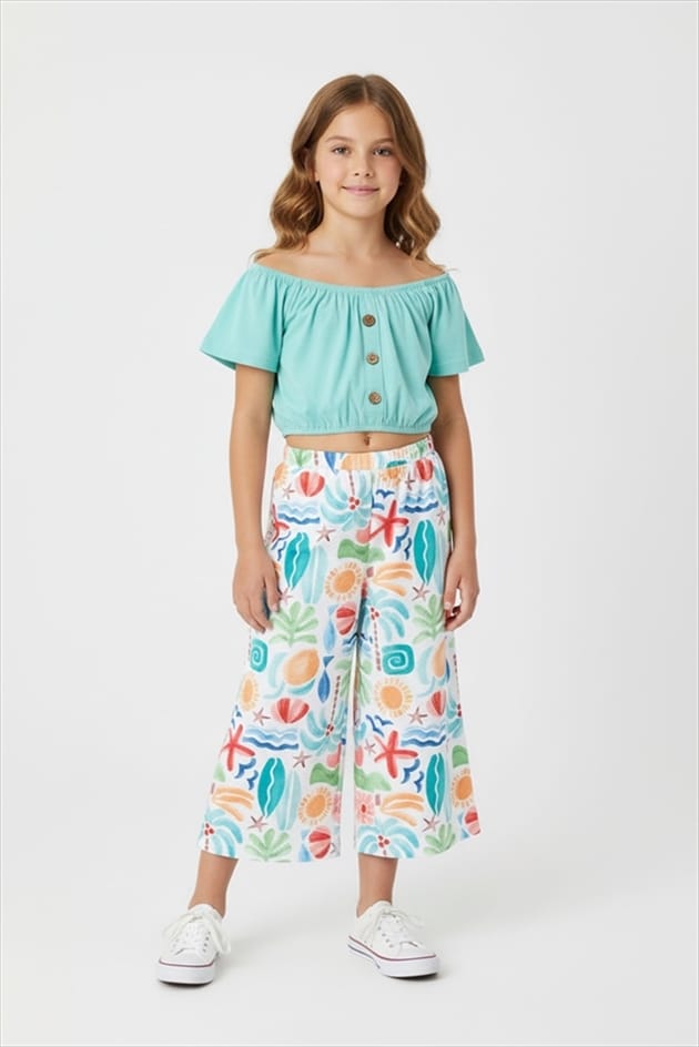 26-3597-AQUA.jpg Pants set - Image 1