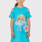 Dress with bag