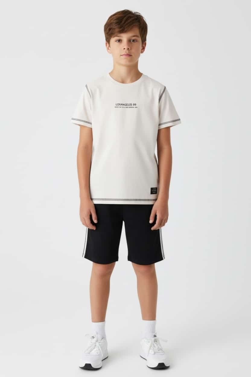 266738-GRY.jpg Shorts set - Image 1