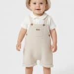 Overall with hat