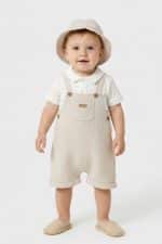 Overall with hat