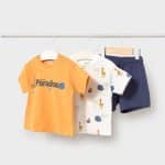 Short set with 2 t-shirts