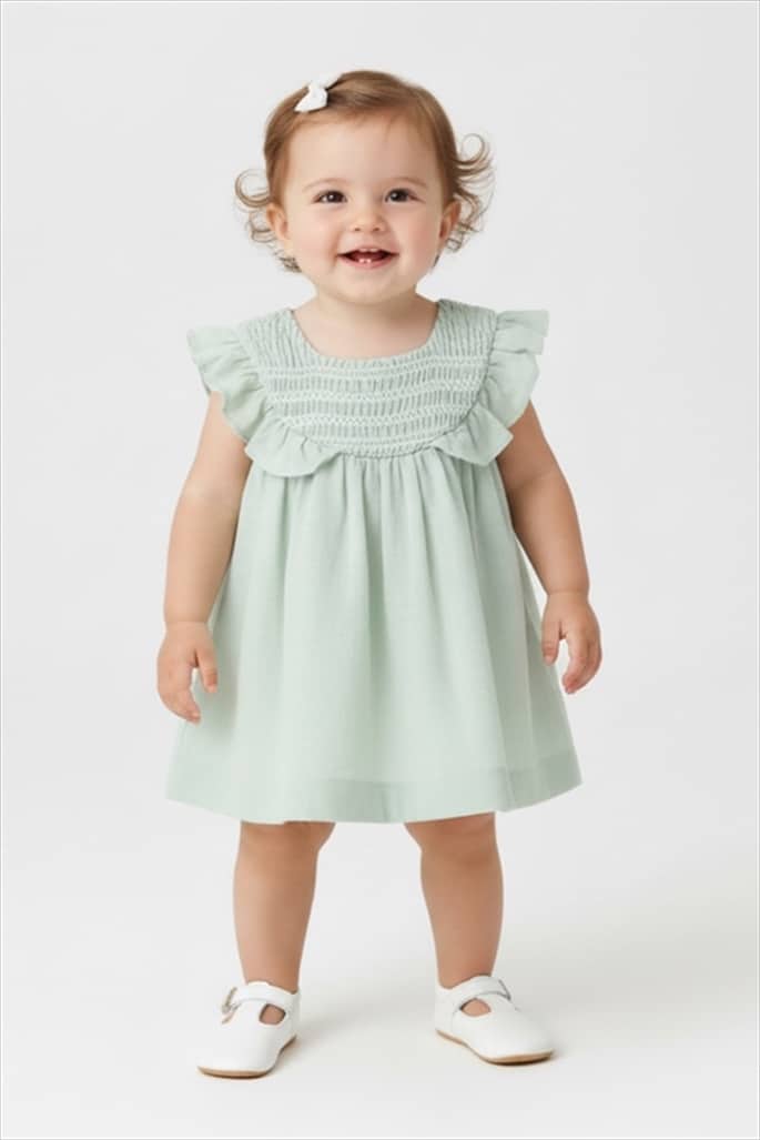 26-1884-AQUA.jpg Dress - Image 1