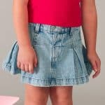 Denim skirt