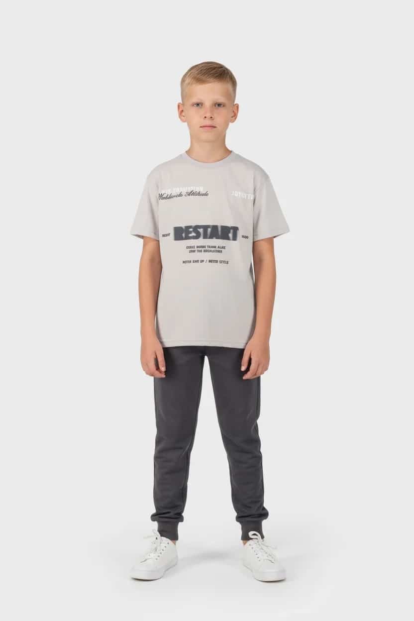 2614116-GRY.jpg Short sleeve tracksuit - Image 1