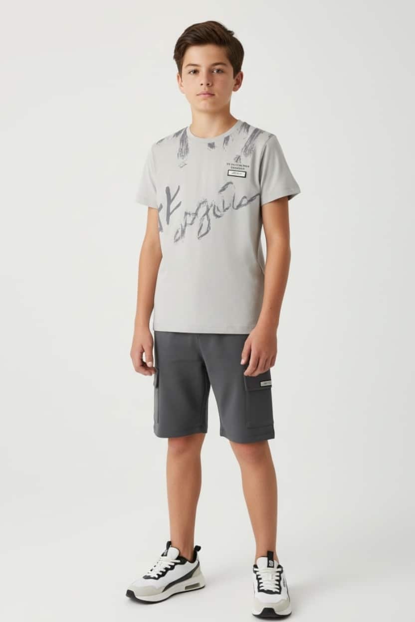 266706-GRY.jpg Shorts set - Image 1