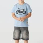 Short jeans set