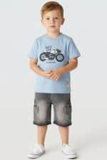 Short jeans set