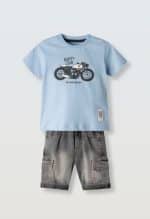 Short jeans set - Image 2