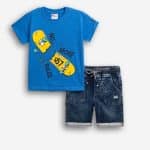 Short jeans set