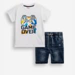 Short jeans set