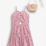 Dress with bag