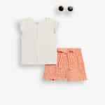 Shorts set with sunglasses