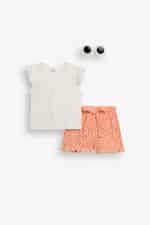 Shorts set with sunglasses