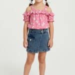 Short jeans set