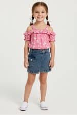 Short jeans set