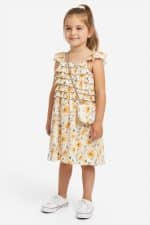 Dress with bag