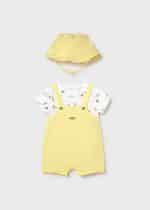 Overall with hat