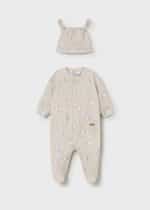 Overall with beanie