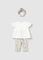 Leggings set with ribbon