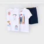 Shorts with 2 t-shirts set
