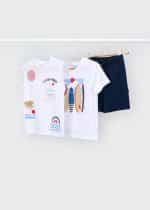 Shorts with 2 t-shirts set