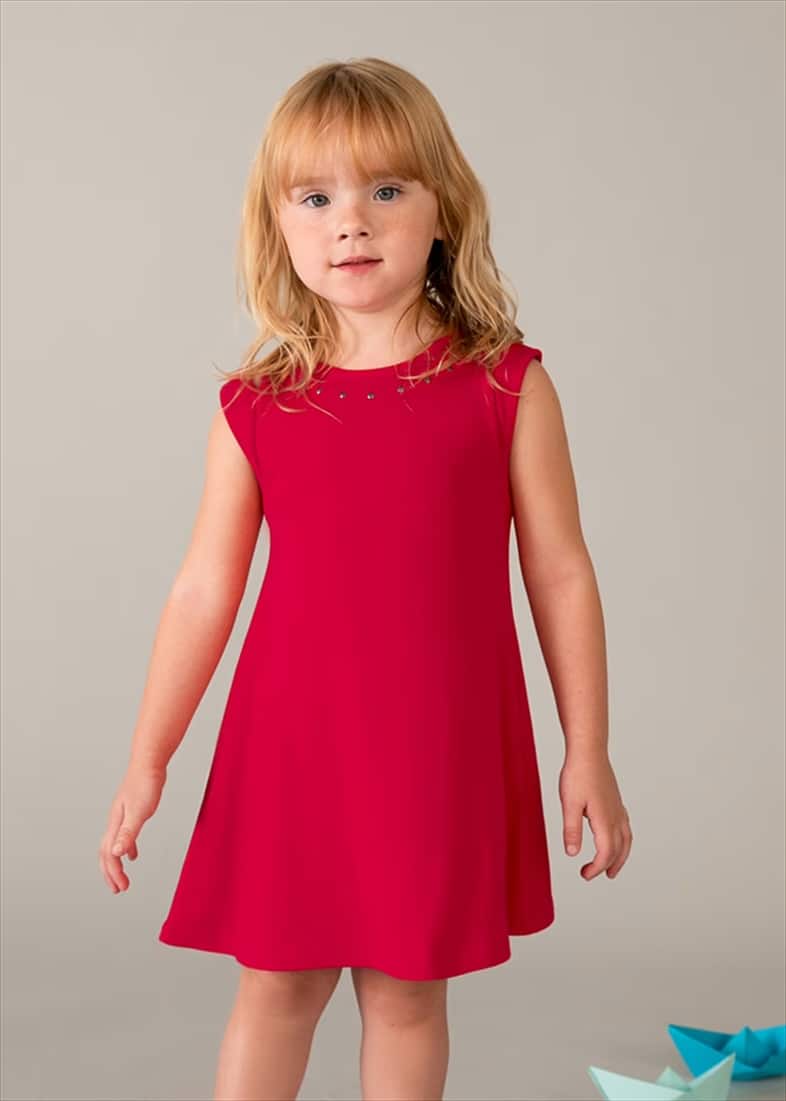 26-3938-RED.jpg Dress - Image 1