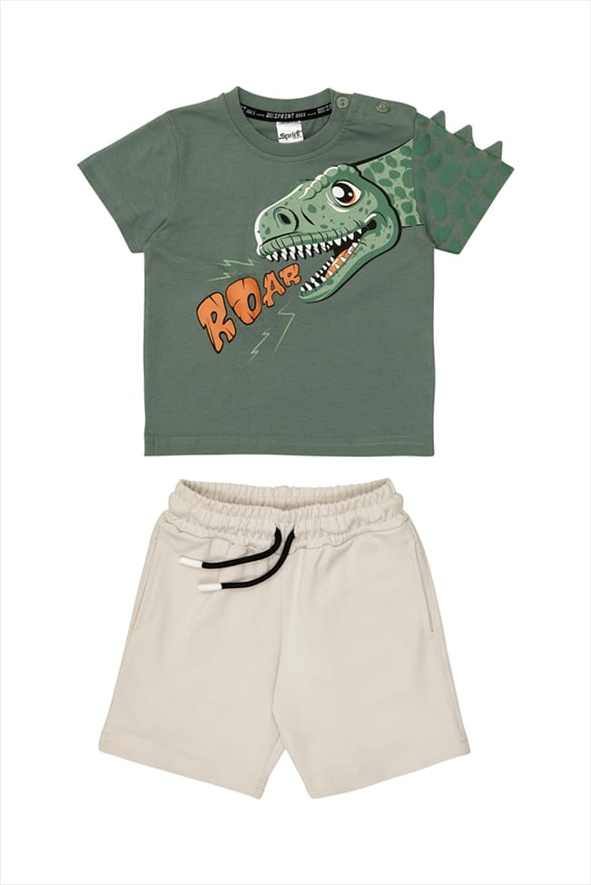 261-1005-GRN.jpg Shorts set - Image 1
