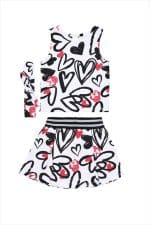 Skort set with hair ribbon - Image 2
