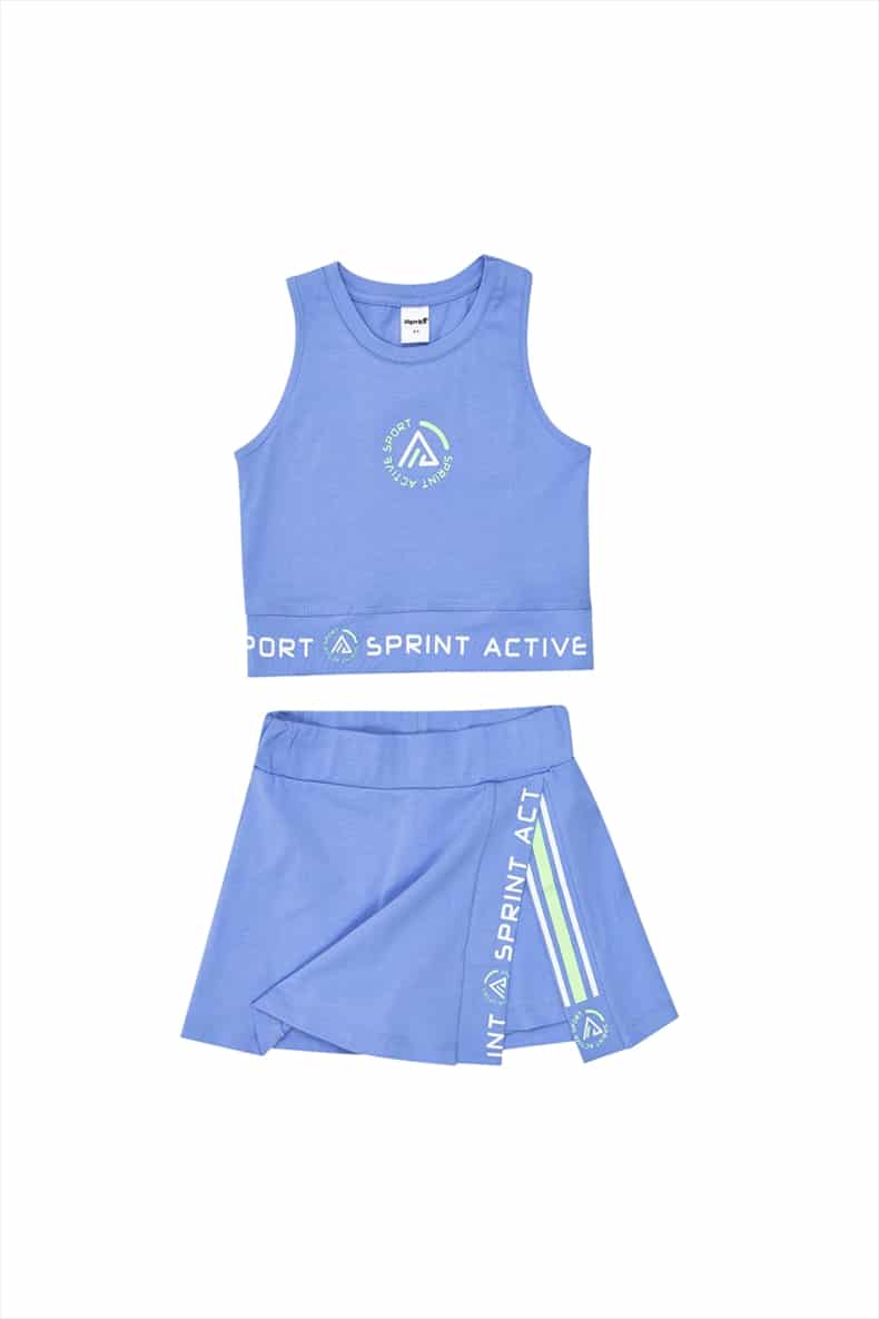 261-4012-BLU.jpg Skort set - Image 1