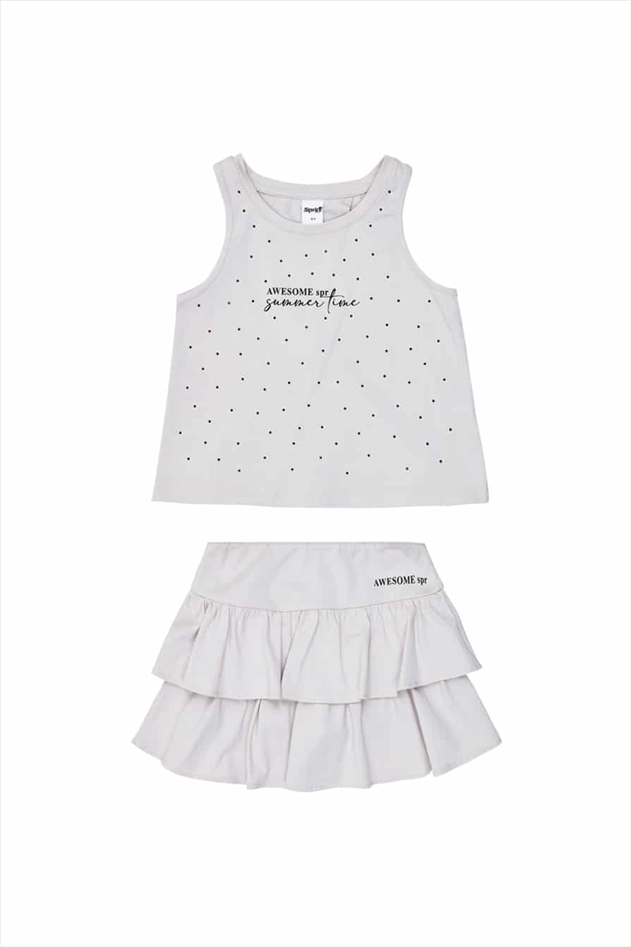 261-4024-GRY.jpg Skort set - Image 1