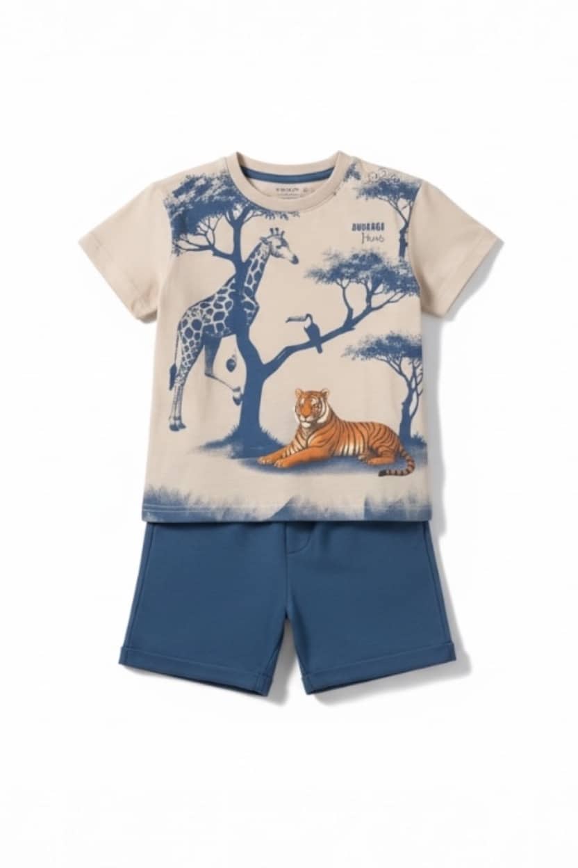 2612133-BEI.jpg Shorts set - Image 1