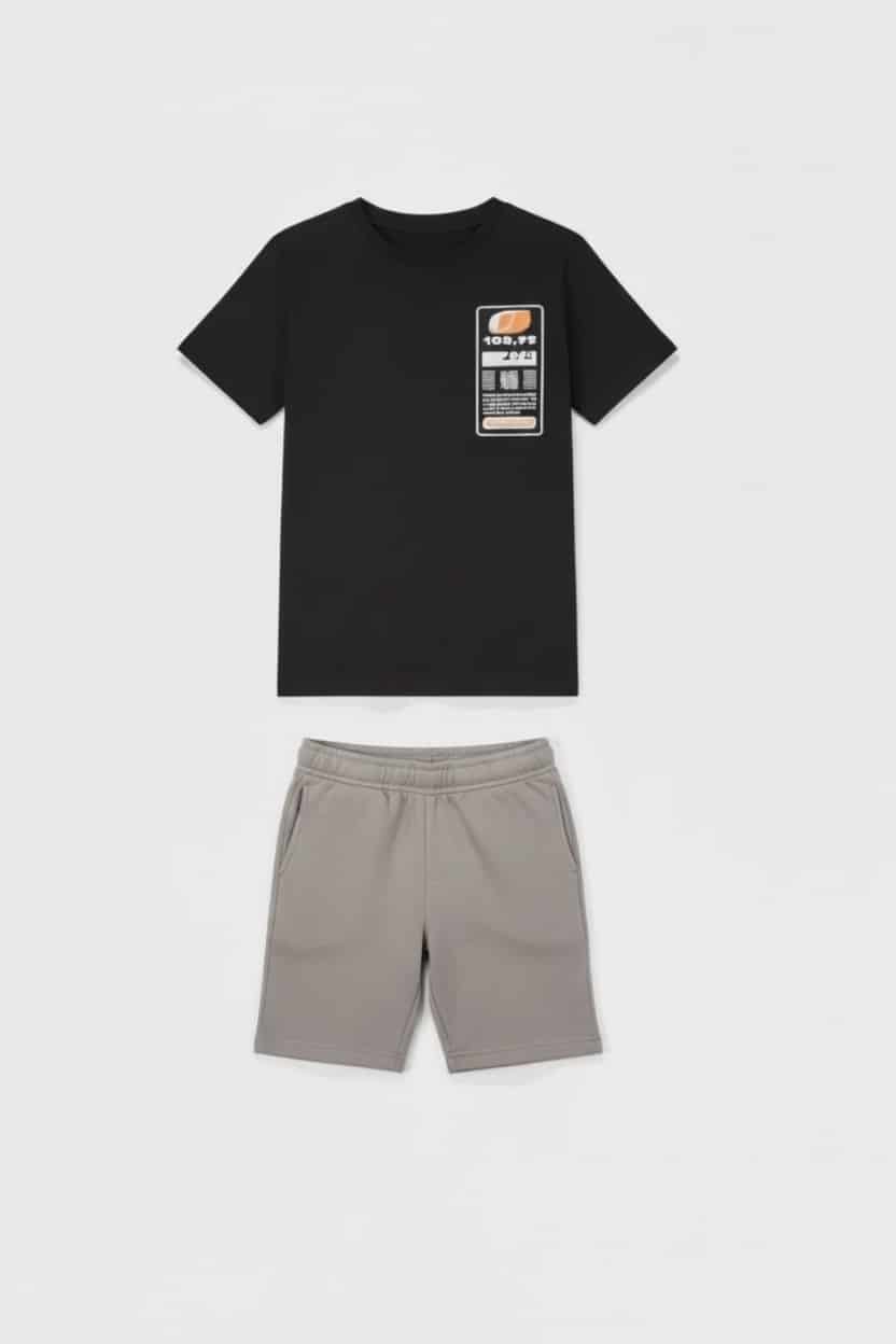 2614125-BLK.jpg Shorts set - Image 1