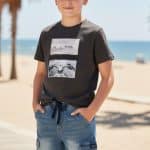 Short jeans set