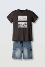 Short jeans set - Image 2
