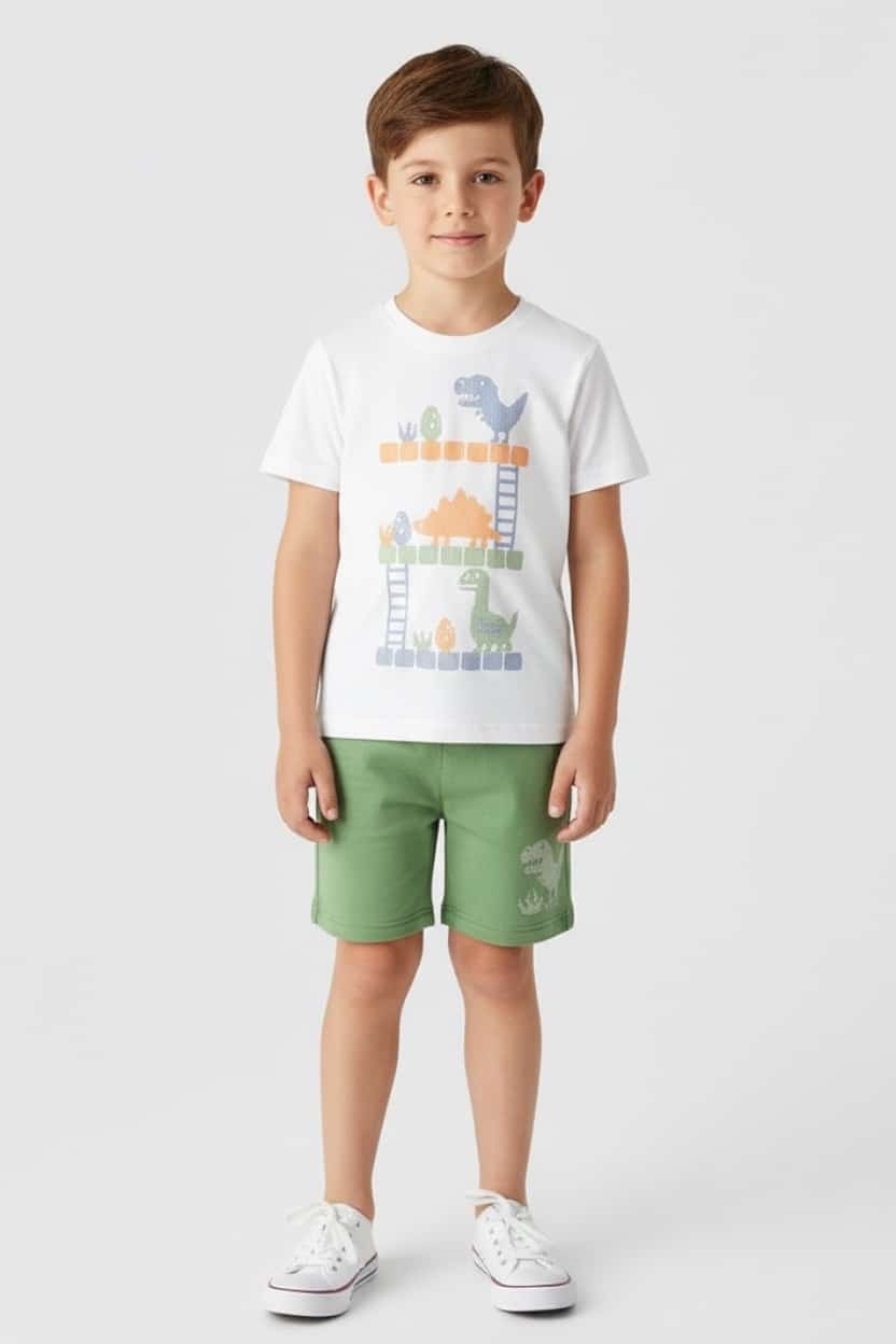 41926-WHT.jpg Shorts set - Image 1
