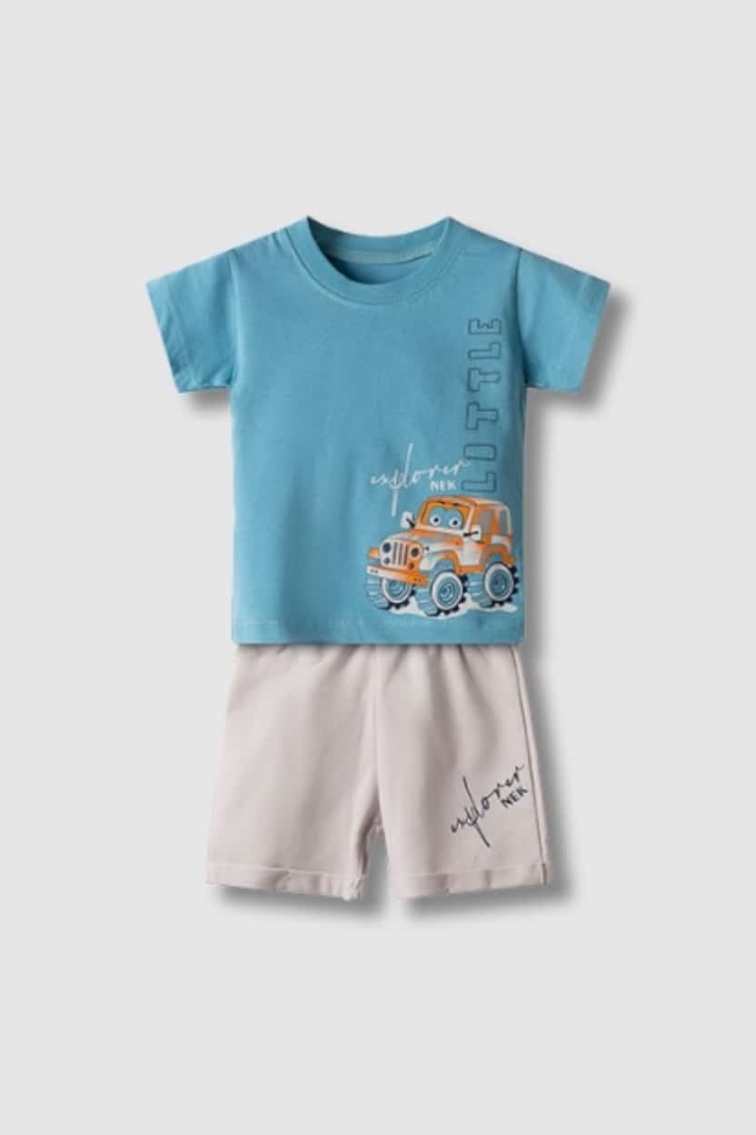 51126-AQUA.jpg Shorts set - Image 1