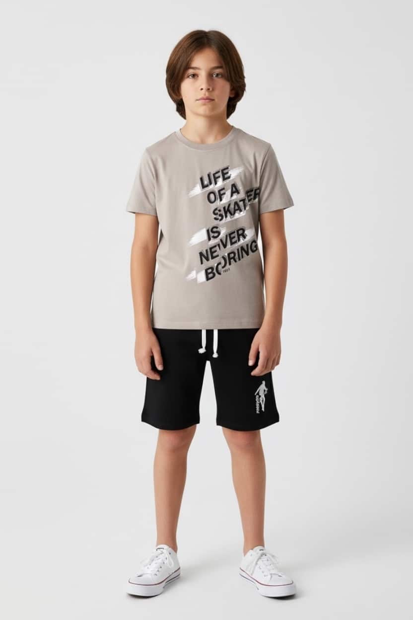 63026-GRY.jpg Shorts set - Image 1
